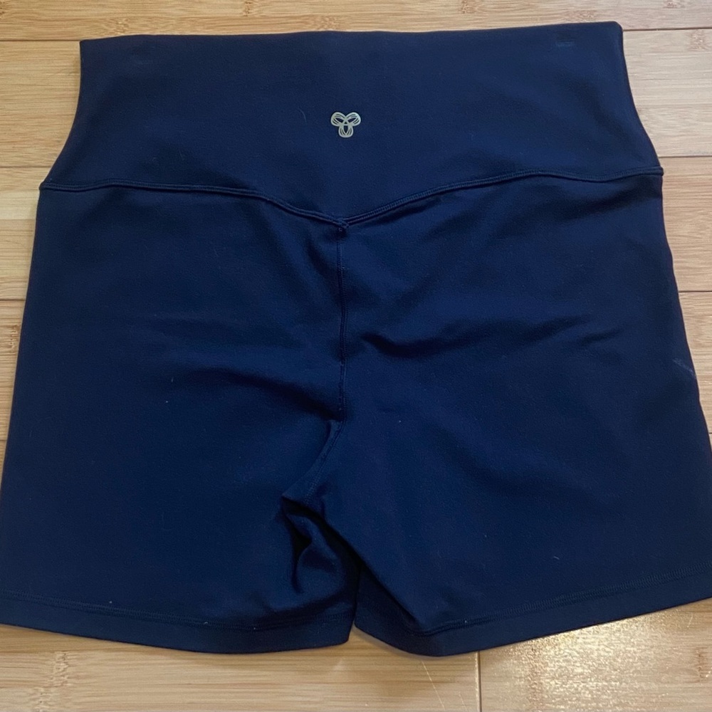Aritzia GOLDEN Black High-Waist Shorts 5” Inseam Size 14 - Picture 6 of 7